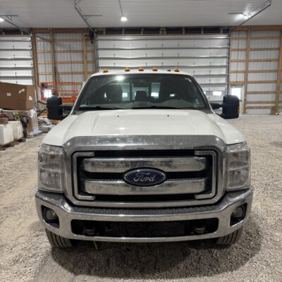 2014 White F-250 Crew Cab Diesel- Colfax, IA
