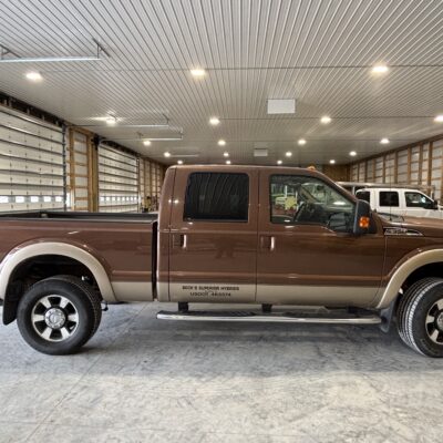 2011 Bronze F-350 Crew Cab 4×4 Gas- Colfax, IA