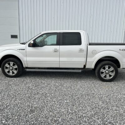 2010 White F-150 Crew Cab 4×4 Gas- Henderson, KY