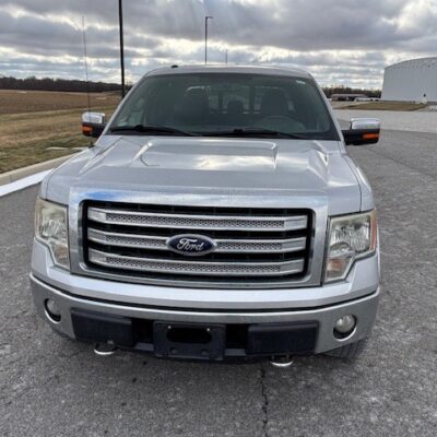 2013 Silver F-150 Crew Cab 4×4 Gas- Atlanta, IN